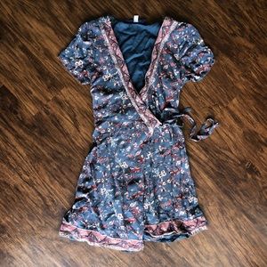 Francesca’s Wrap Boho Dress